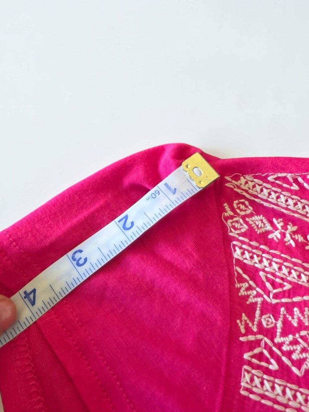 Simply Irresistible Embroidered Boho Tunic Top XL - Picture 13 of 13